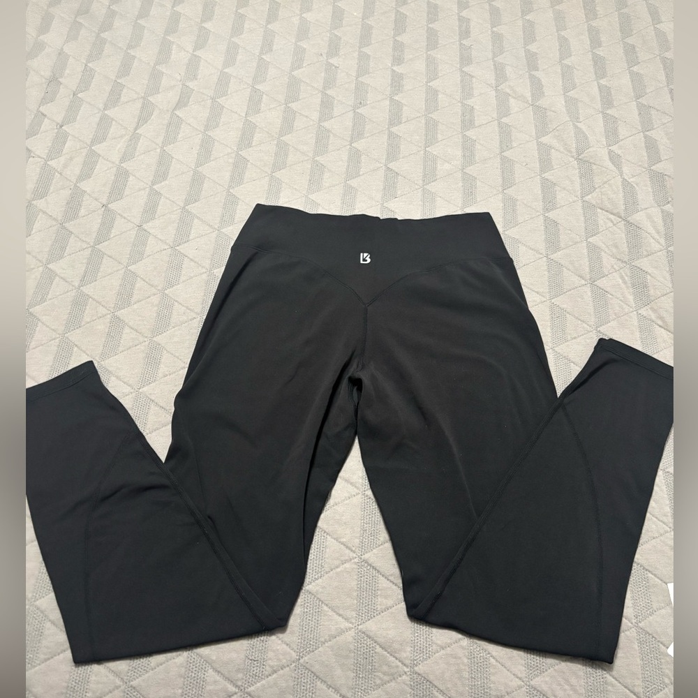 BuffBunny Black Rosa Leggings